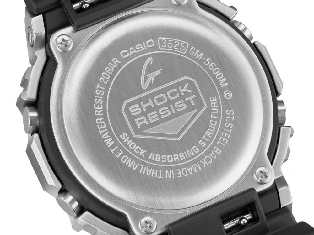 Reloj de Cuarzo G-SHOCK Casio G-Steel, Negro, Cronógrafo, GM-5600M-1ER