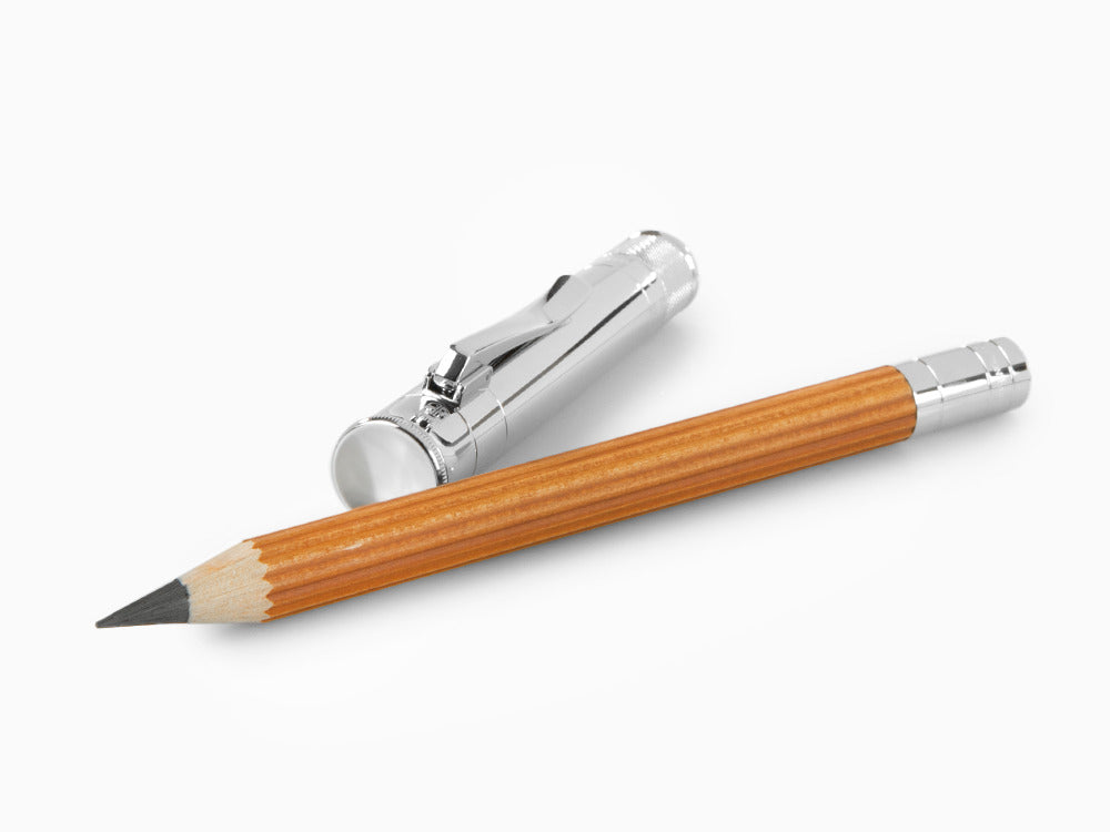 Lápiz Perfecto Graf von Faber-Castell Magnum, Madera de cedro, Platino, 118555