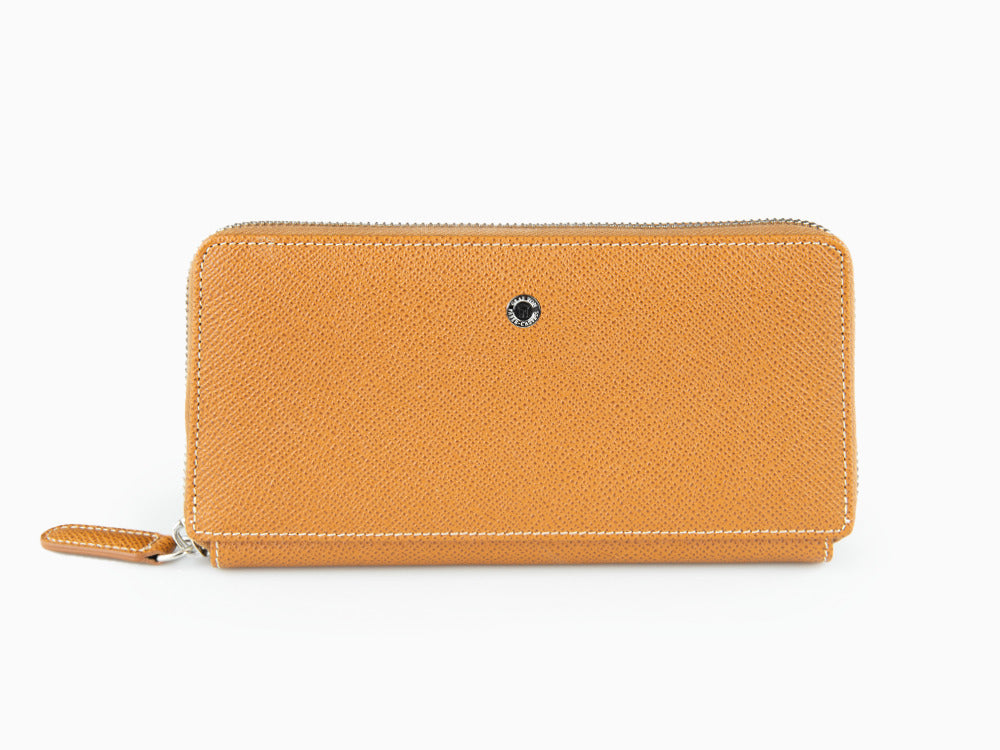 Cartera Graf von Faber-Castell Epsom, Coñac, Piel, 14 Tarjetas, 118962
