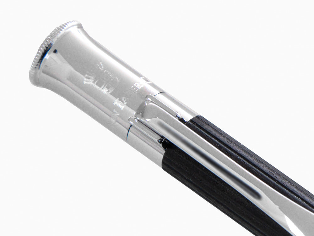 Portaminas Graf von Faber-Castell Classic, Madera de ébano, Platino, 0.7 mm