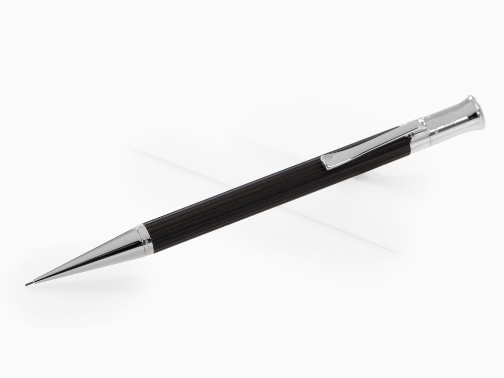 Portaminas Graf von Faber-Castell Classic, Madera de grenadille, Platino 0.7 mm