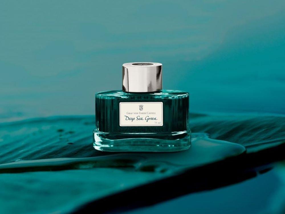 Tintero Graf von Faber-Castell Deep Sea Green, 75ml., 141008