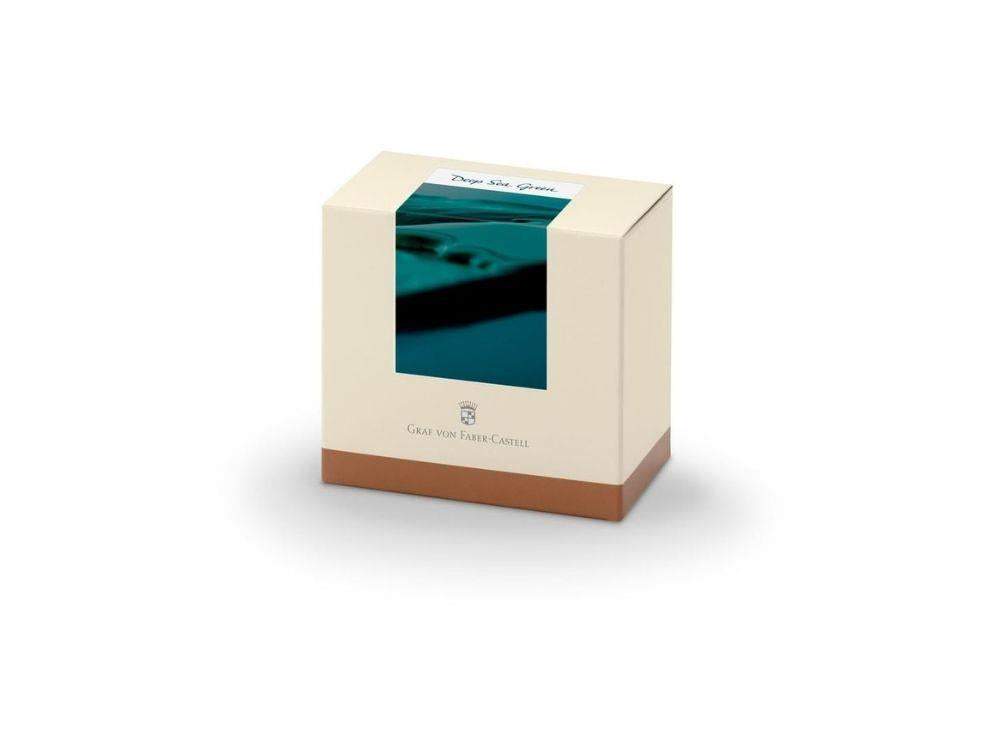 Tintero Graf von Faber-Castell Deep Sea Green, 75ml., 141008