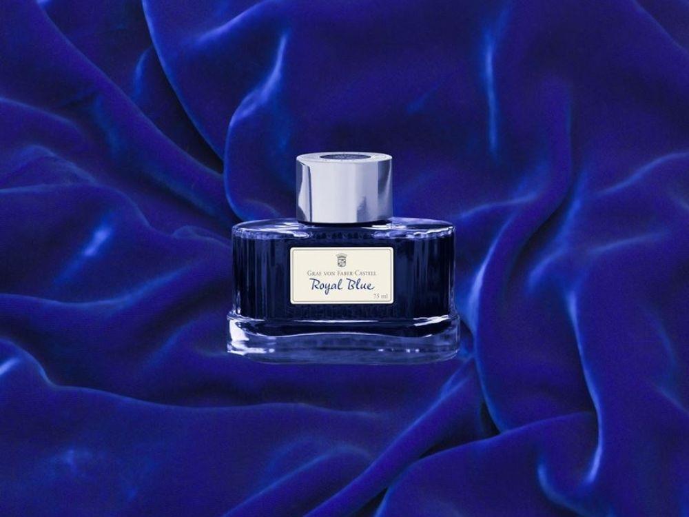 Tintero Graf von Faber-Castell Azul Royal, 75ml., 141009