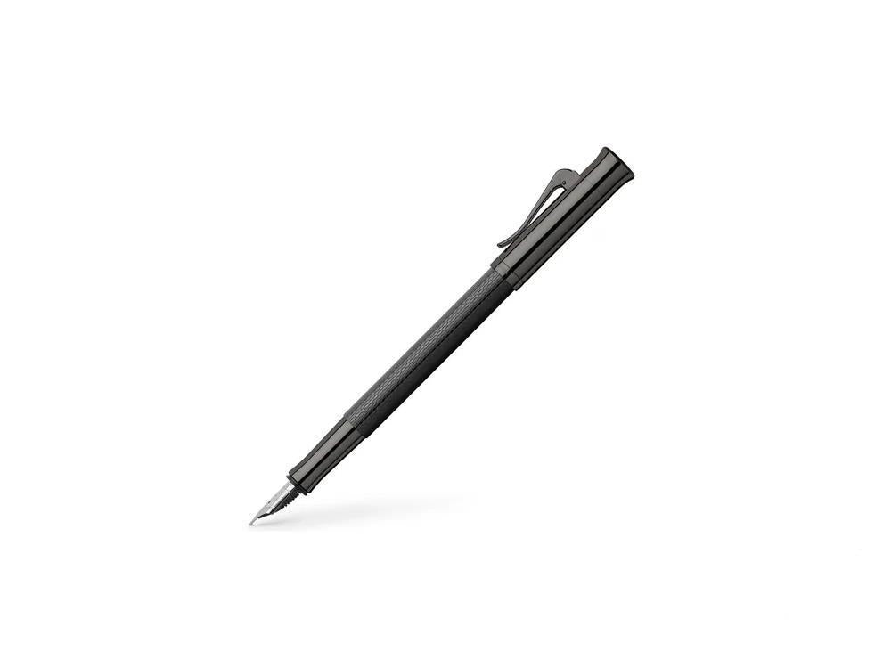 Estilográfica Graf von Faber-Castell Guilloche Black Edition, 145310