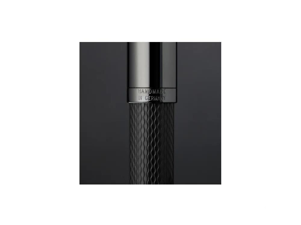 Estilográfica Graf von Faber-Castell Guilloche Black Edition, 145310