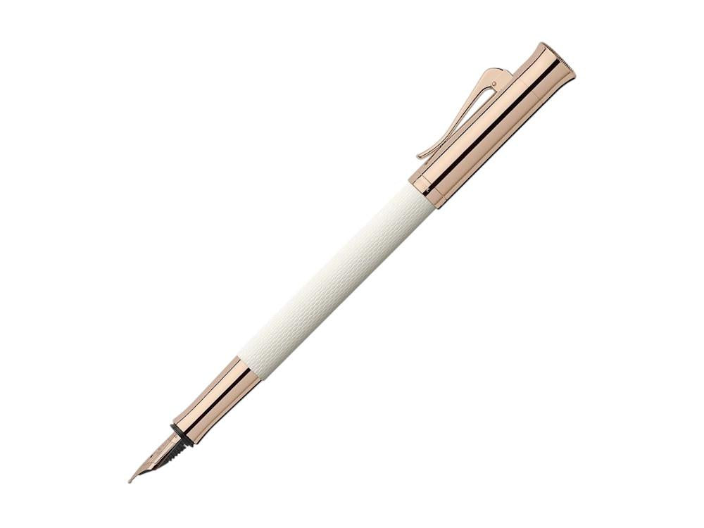 Pluma Graf von Faber-Castell Guilloche Champagne Blush, Blanco, 145340