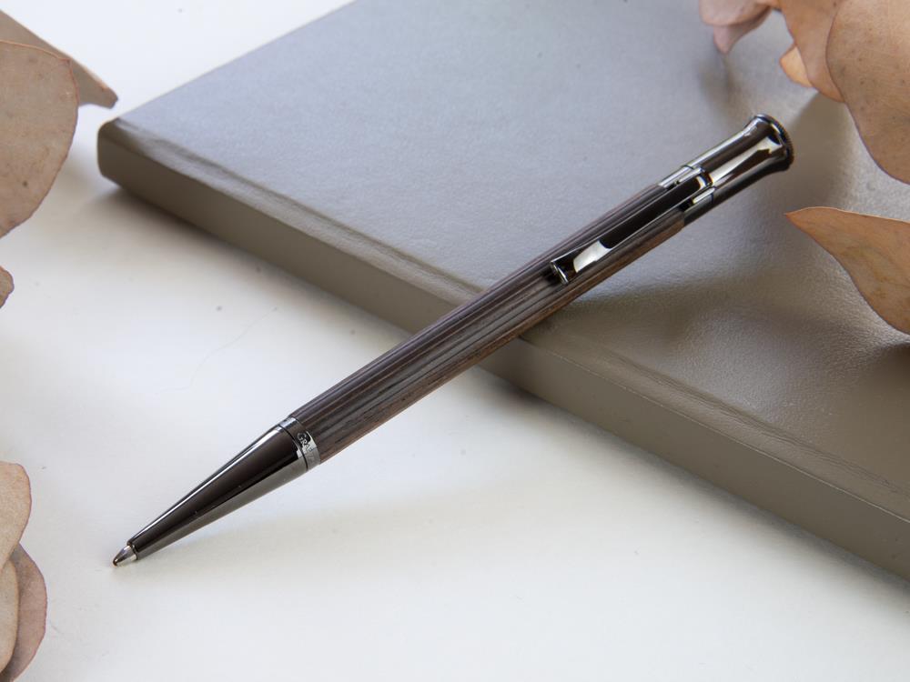 Bolígrafo Graf von Faber-Castell Classic Macassar "Black Edition", Madera