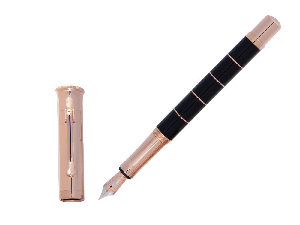 Estilográfica Graf von Faber-Castell Classic Anello Rose Gold, 145780