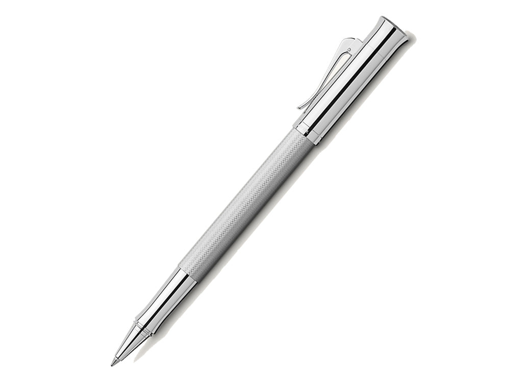 Roller Graf von Faber-Castell Guilloche, Metal, Adornos en Rodio, 146514