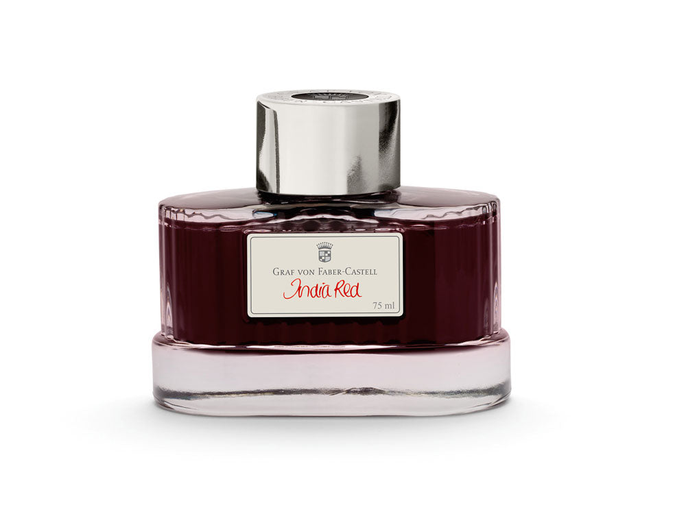 Tintero Graf von Faber-Castell India Red, 75ml