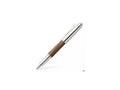 Roller Graf von Faber-Castell Magnum, Madera de nogal, Platino, 146388
