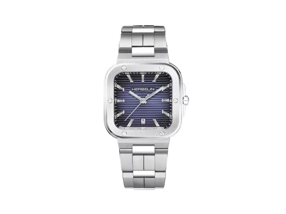 Reloj de Cuarzo Herbelin Cap Camarat, Acero Inoxidable, Azul, 39 mm, 12246B15