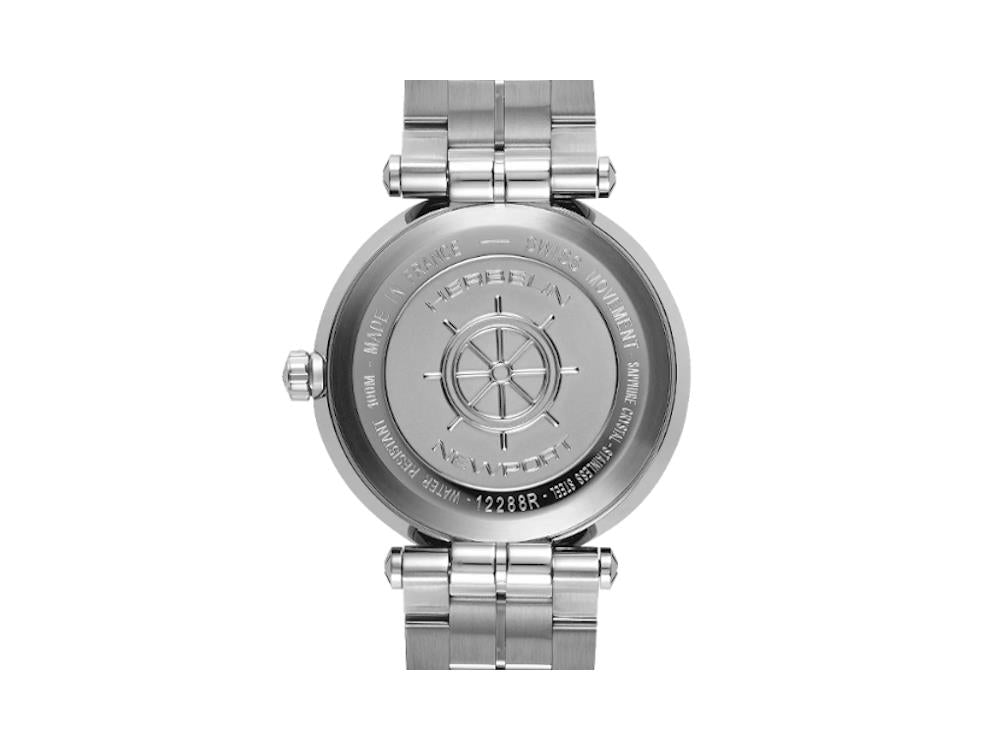 Reloj de Cuarzo Herbelin Newport, Acero Inoxidable 316L, Azul, 40.5 mm, 12288B15