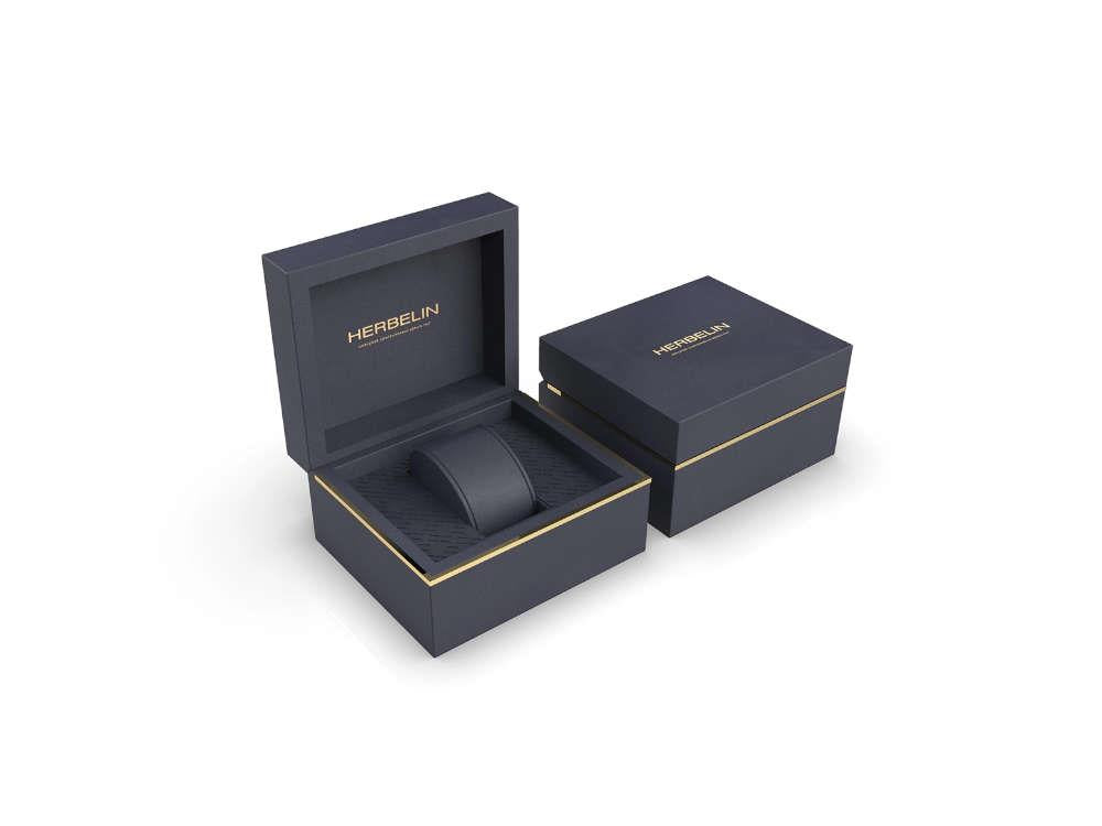 Reloj Automático Herbelin Cap Camarat, Acero Inoxidable, Azul, 40.5 mm, 1645B25