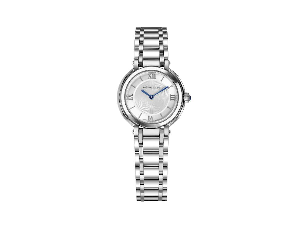 Reloj de Cuarzo Herbelin Galet, Plata, 28 mm, 17430B28