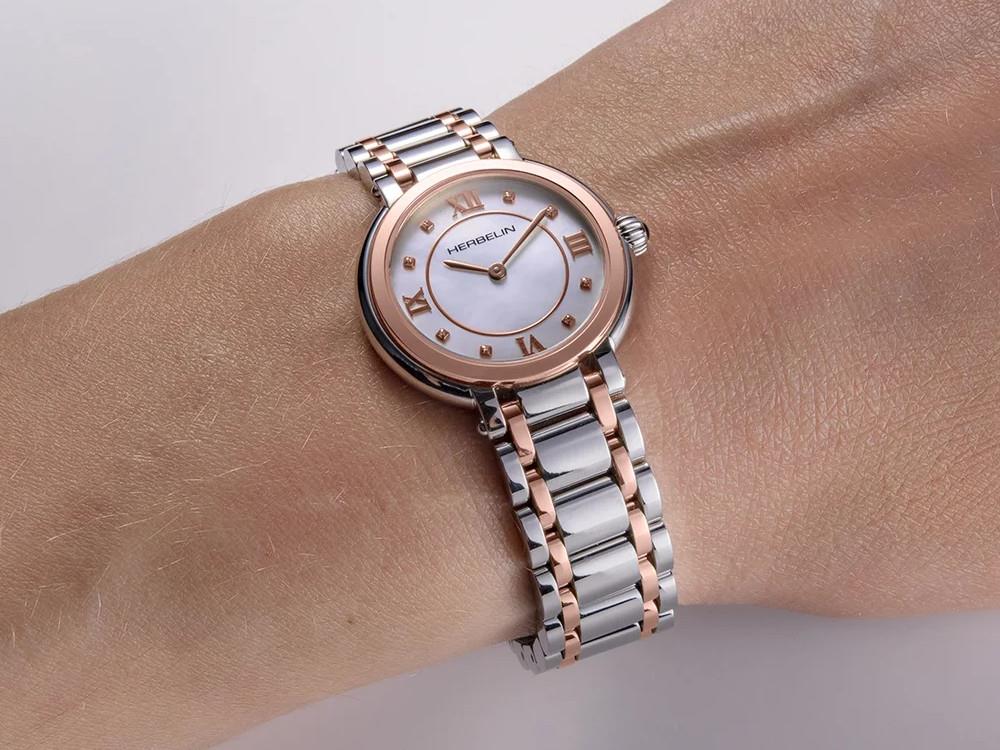 Reloj de Cuarzo Herbelin Galet, 28 mm, 5 atm, 17430BTR59