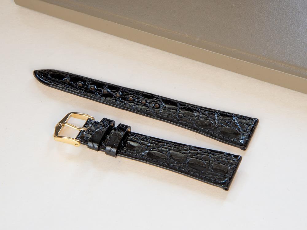 Correa Hirsch Genuine, Negro, L (200 mm), 20 mm, 18920850-1-20