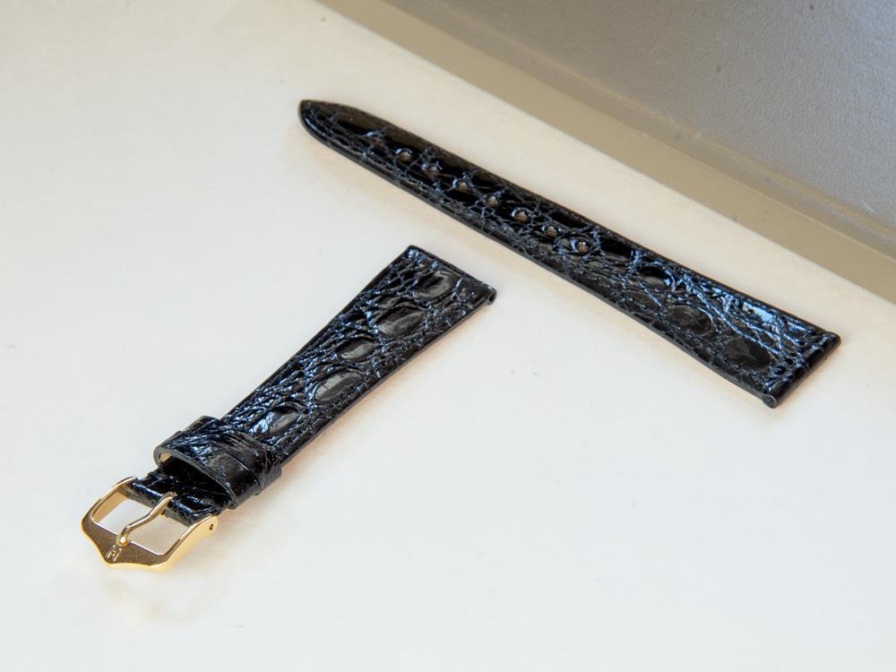 Correa Hirsch Genuine, Negro, L (200 mm), 20 mm, 18920850-1-20