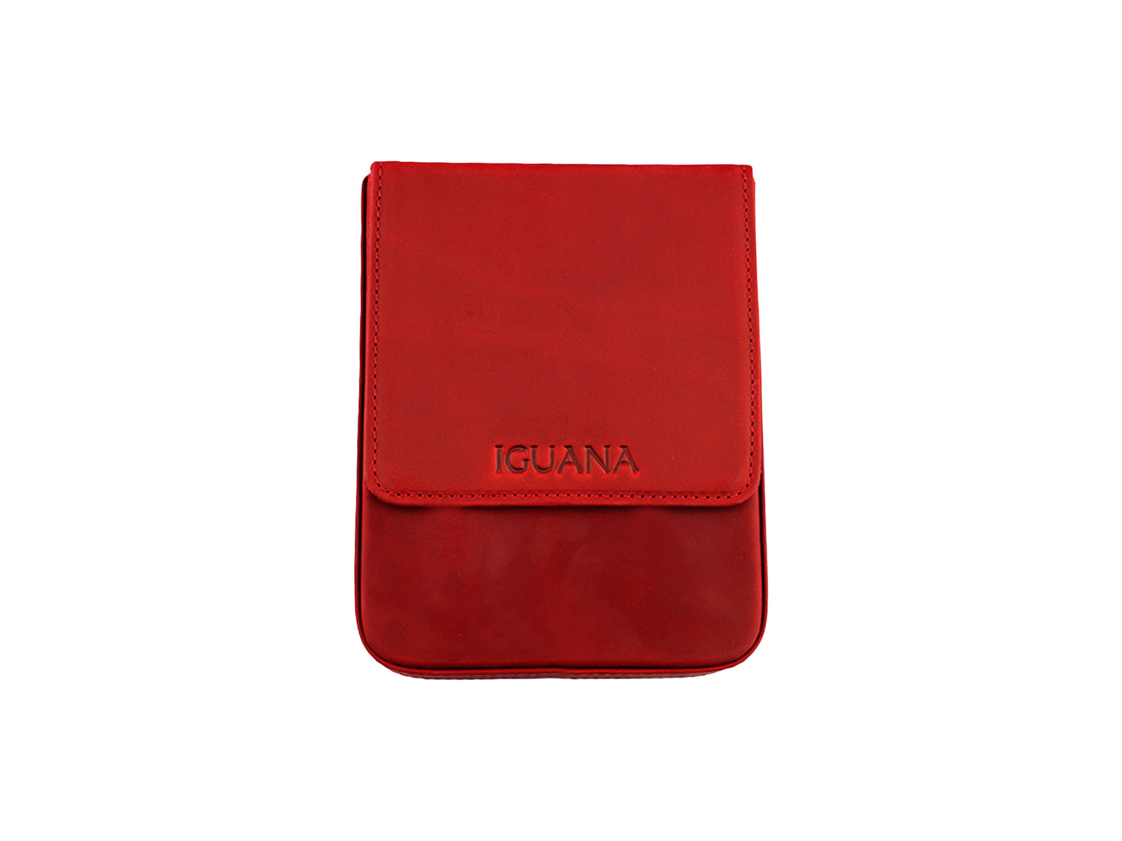 Estuche Iguana Rojo 6, PEN-CASE-RED-6