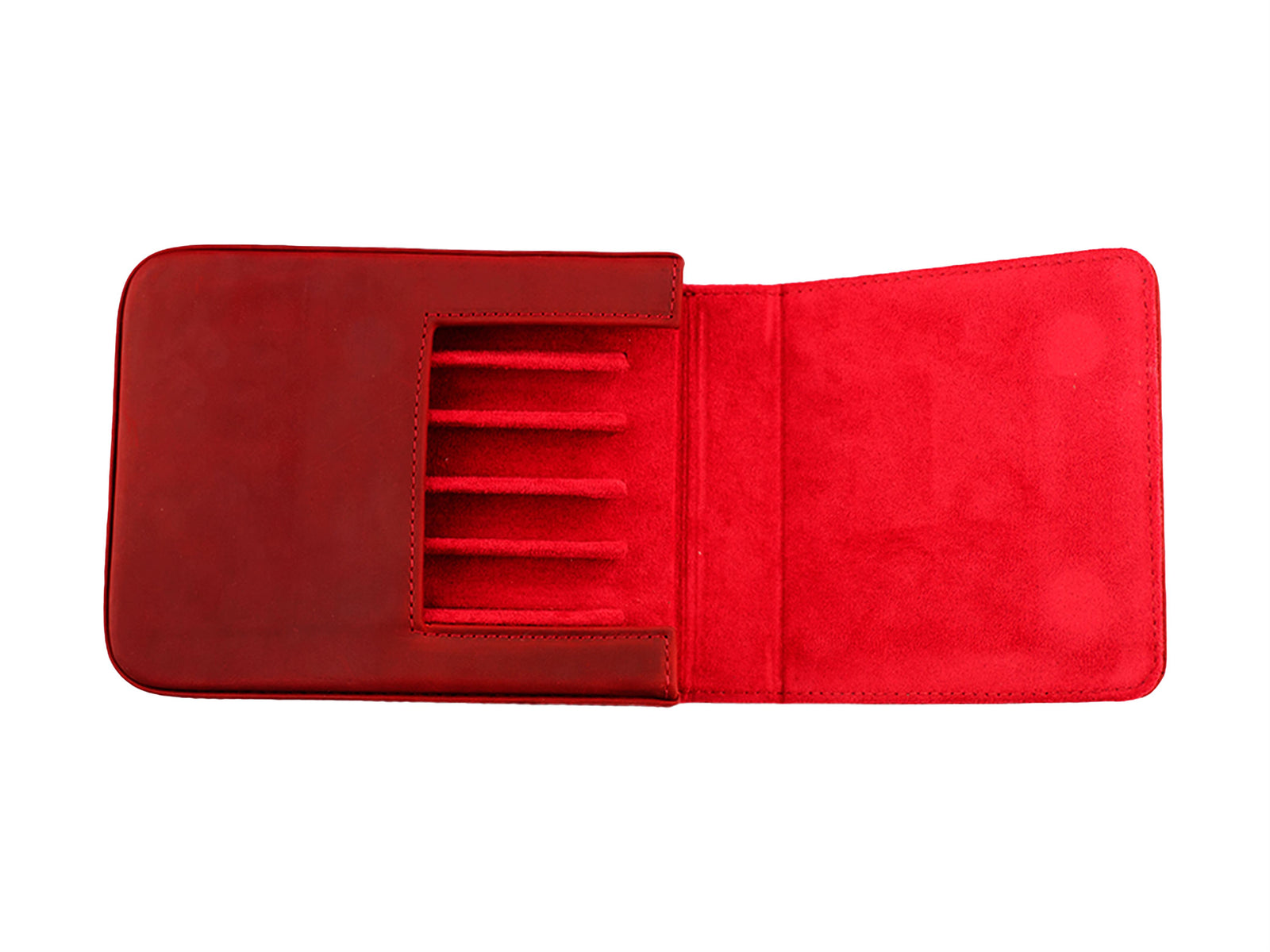 Estuche Iguana Rojo 6, PEN-CASE-RED-6