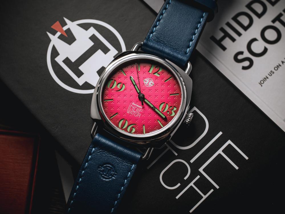 Reloj Automático Indie Watch Zermatt, Rosa, 44 mm, 31Y