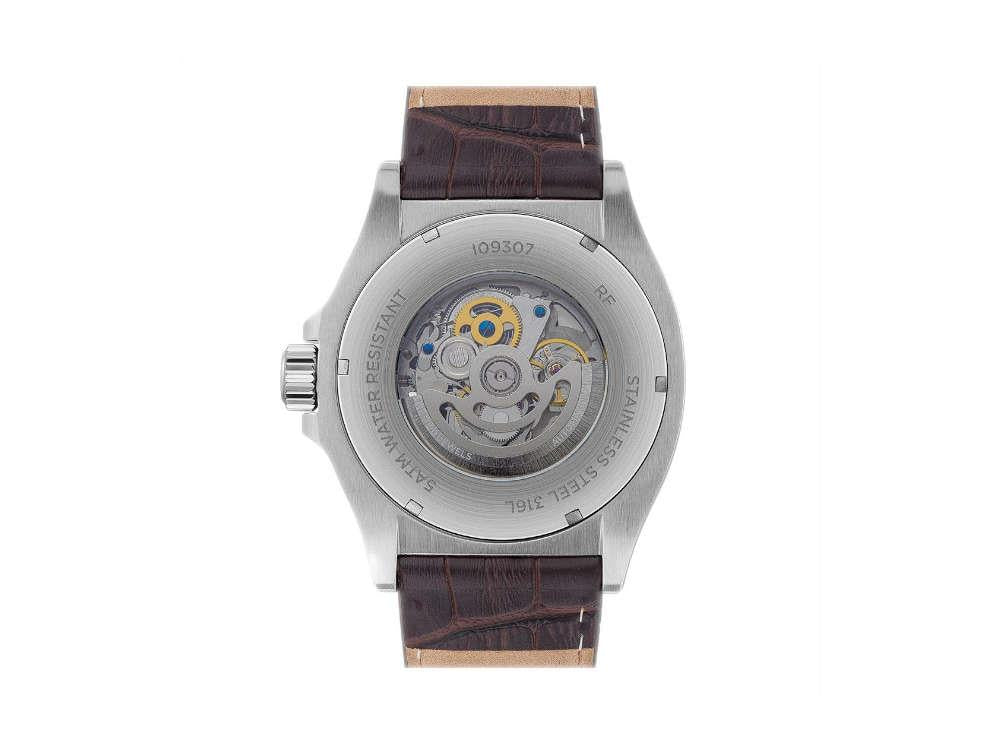 Reloj Automático Ingersoll 1892 Orville, 46 mm, Blanco, Correa de piel, I09307