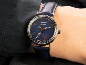 Reloj de Cuarzo Iron Annie Amazonas Impression Moonphase, Azul, 36 mm, 5977-4
