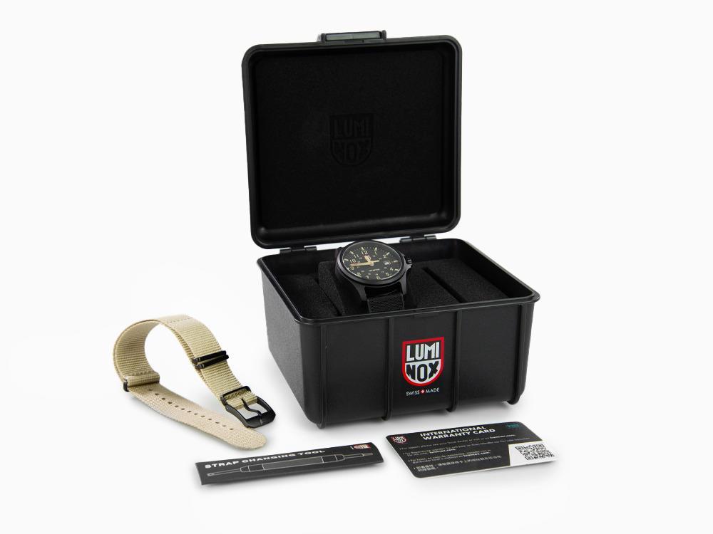 Reloj de Cuarzo Luminox Land Atacama Field 1960 Series, Negro, 43mm, XL.1970.SET