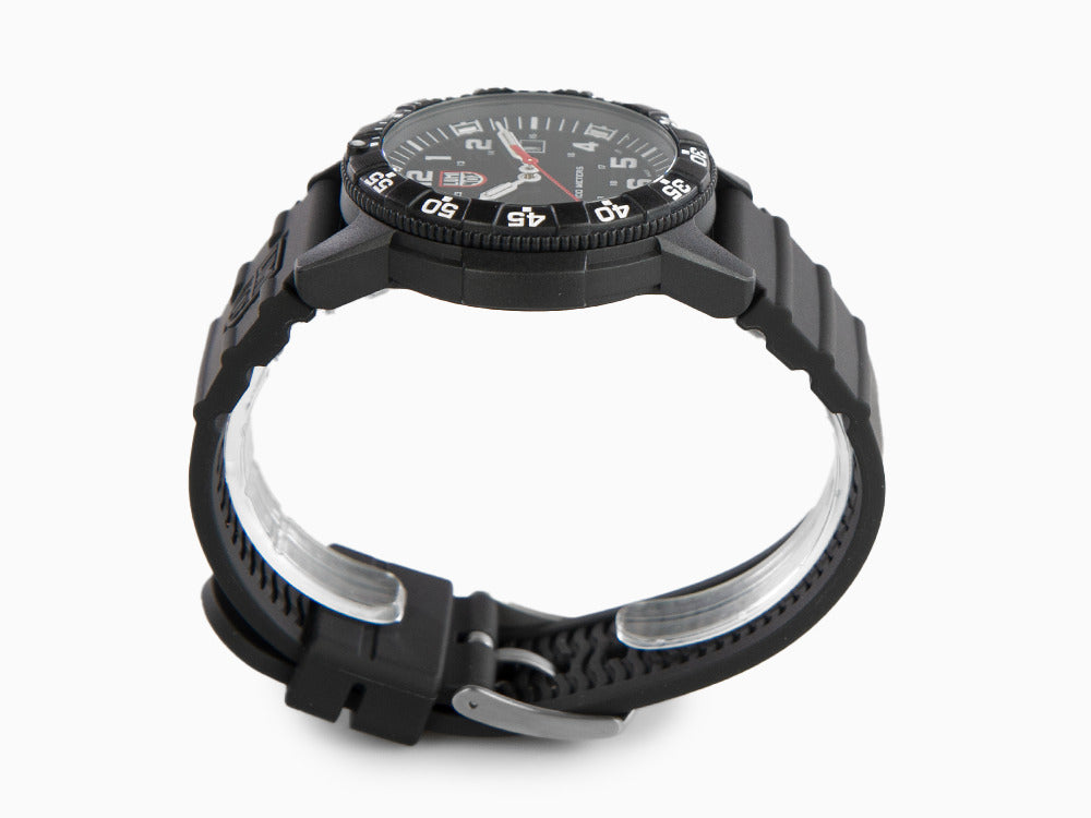 Reloj de Cuarzo Luminox Leatherback Sea Turtle Giant, Negro, Carbono, 44mm