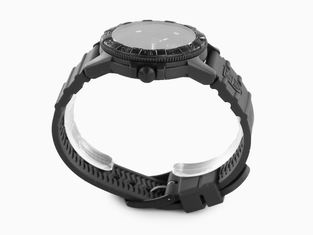 Reloj de Cuarzo Luminox Leatherback Sea Turtle Giant 0320, Negro, Carbono, 44mm