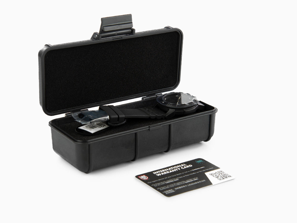 Reloj de Cuarzo Luminox Leatherback Sea Turtle Giant 0320, Negro, Carbono, 44mm