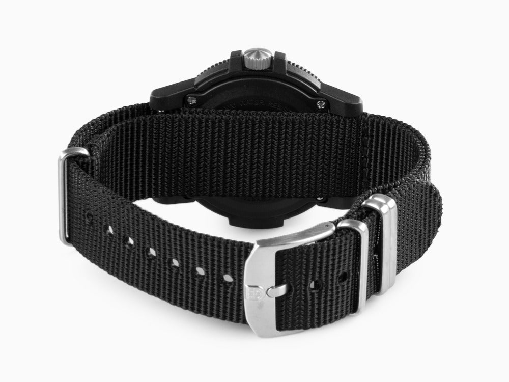 Reloj de Cuarzo Luminox Sea Turtle Giant, Verde, Carbono, 44 mm, 10 atm, Día