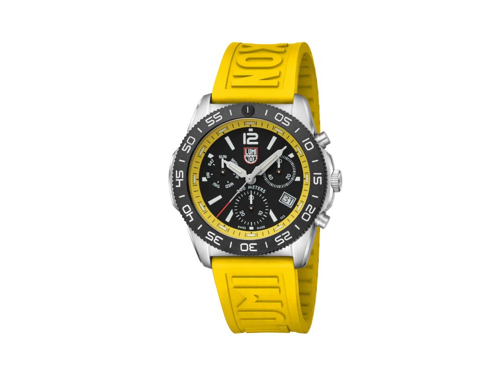 Reloj de Cuarzo Luminox Pacific Diver, CARBONOX, Negro, 44 mm, 20 atm, XS.3145