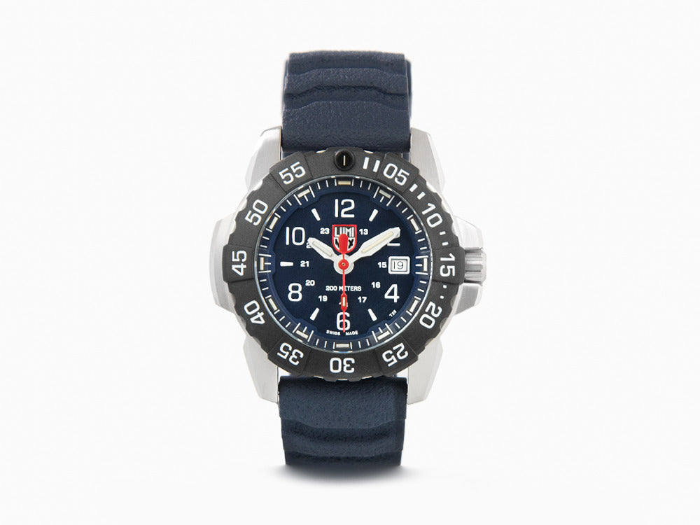 Reloj de Cuarzo Luminox Navy Seal Steel 3250 Time Date Series, Azul, XS.3253.CB