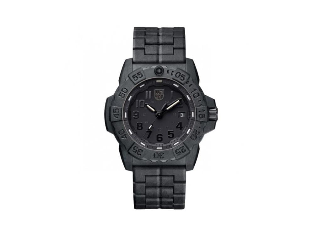 Reloj de cuarzo Luminox Sea Navy Seal 3502.BO, Negro, Carbono, 45mm, 20 atm