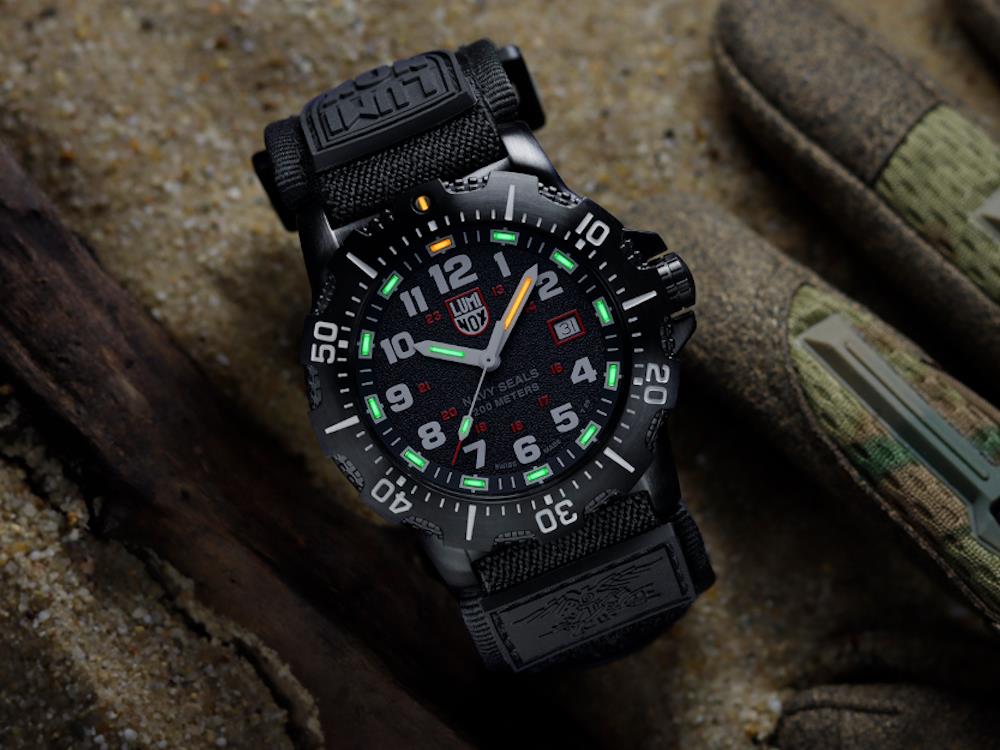 Reloj de Cuarzo Luminox Sea Navy Seal 4230 Series, Negro, 45 mm, XS.4231.SET