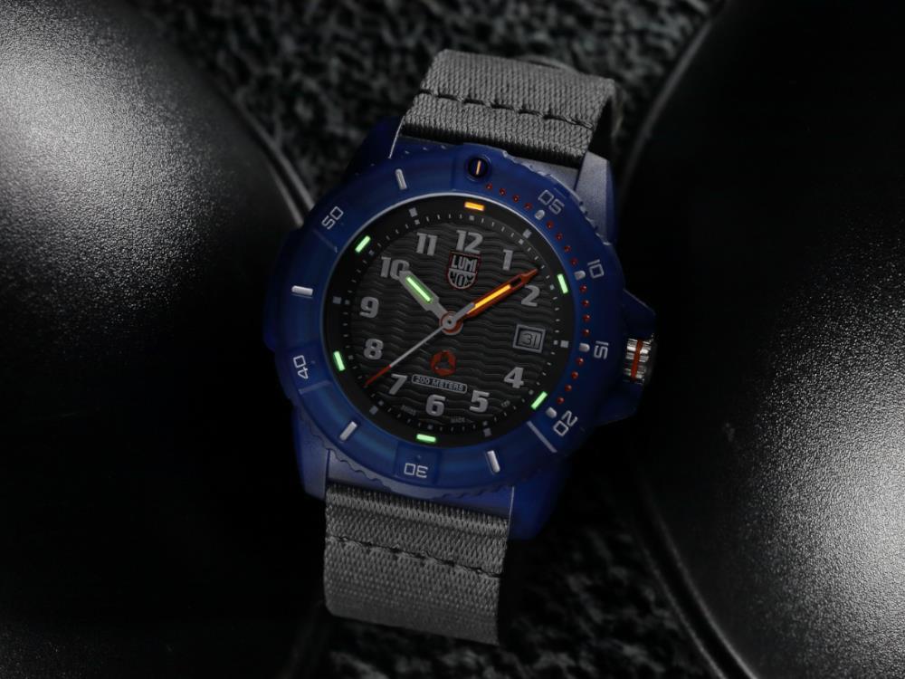 Reloj de Cuarzo Luminox ECO 8900 Series #TIDE, Gris, 46 mm, 20 atm, XS.8902.ECO