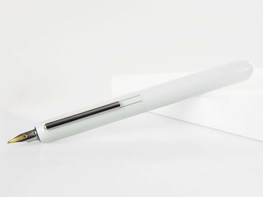Pluma Estilográfica Lamy Dialog 3 Pianowhite, Platinado, Blanco, 1228089