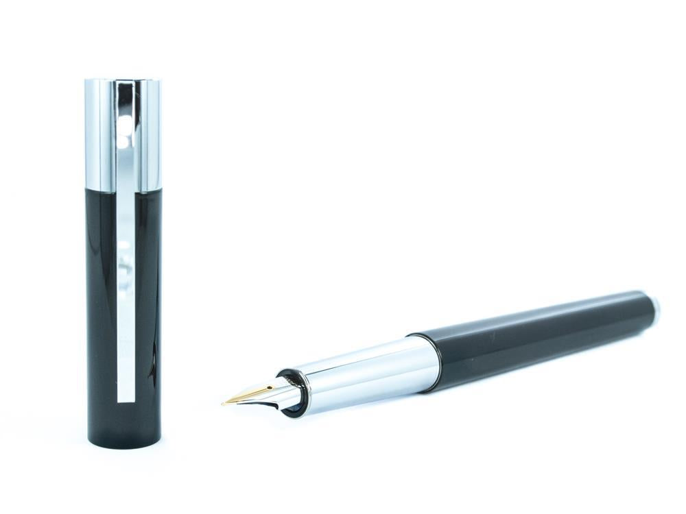 Pluma Estilográfica Lamy Scala Pianoblack, Negro, Oro14k / platino