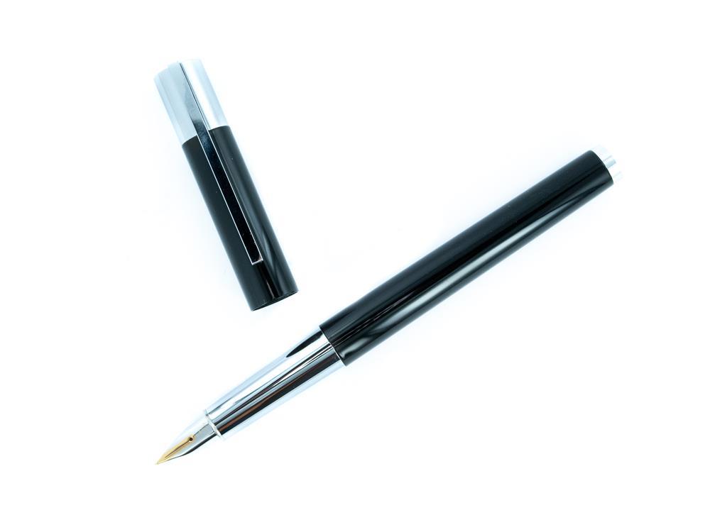Pluma Estilográfica Lamy Scala Pianoblack, Negro, Oro14k / platino