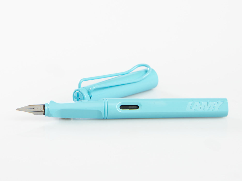Pluma Estilográfica Lamy Safari Aquasky, Edición especial, Azul, 1237199