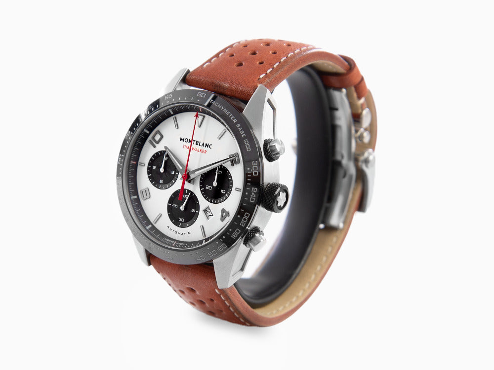 Reloj Automático Montblanc TimeWalker, MB 25.10, 43 mm, Blanco, 118488