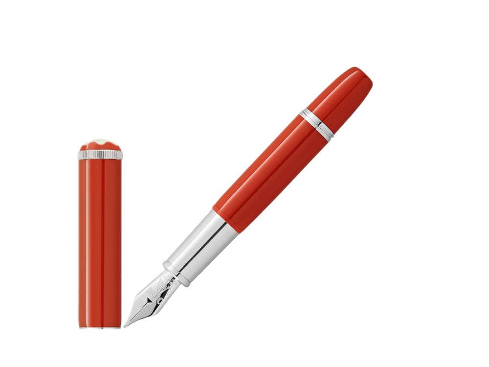 Pluma Estilográfica Montblanc Heritage Rouge et Noir Baby Coral, 127856