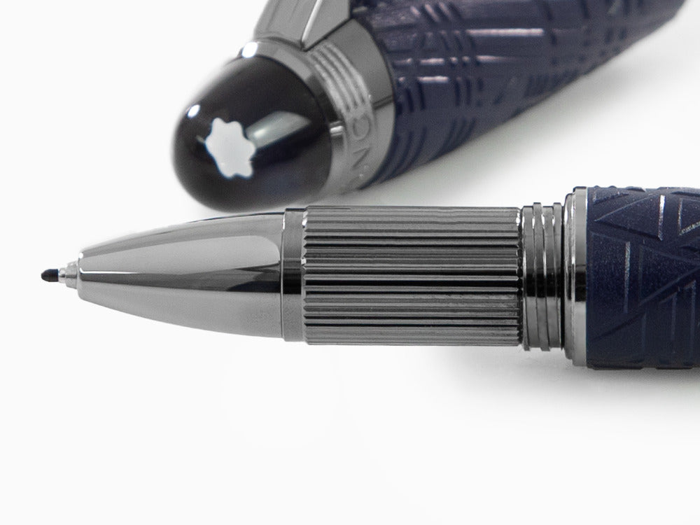 Fineliner Montblanc StarWalker SpaceBlue Resina, Azul, Adornos rutenio, 130212