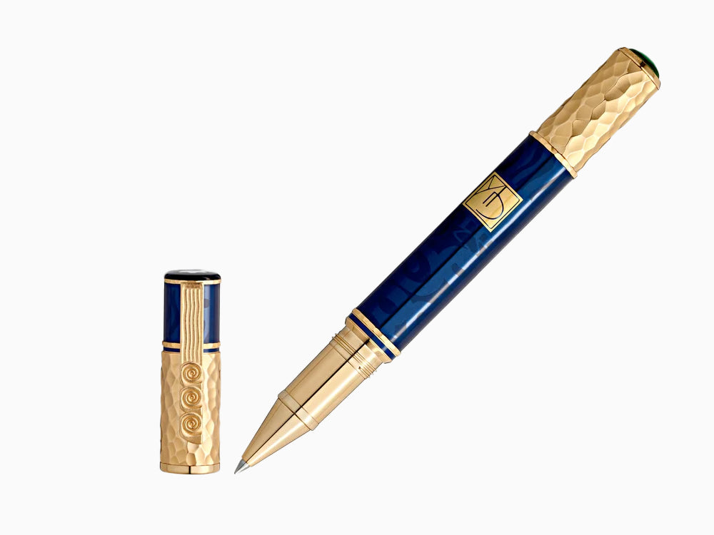 Roller Montblanc Masters Of Art Gustav Klimt, LE, Azul, 130226