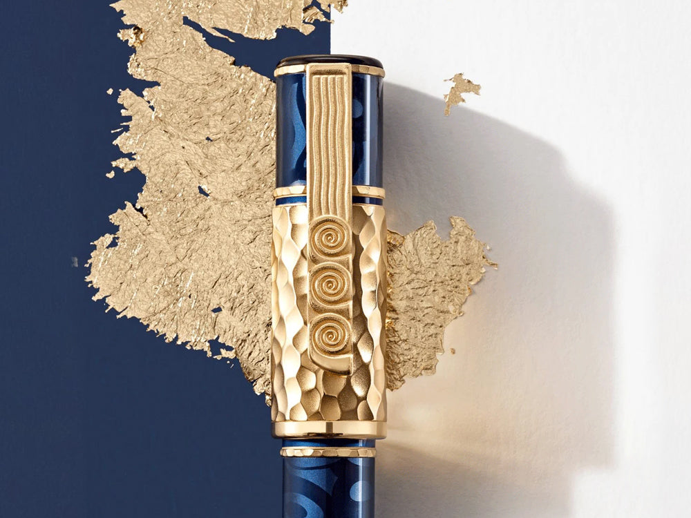 Roller Montblanc Masters Of Art Gustav Klimt, LE, Azul, 130226