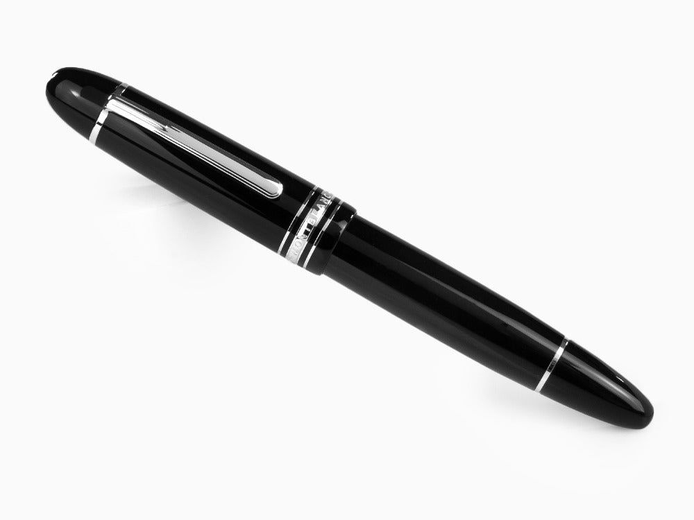 Pluma Estilográfica Montblanc Meisterstück 149 Platinum, Negro, 132105
