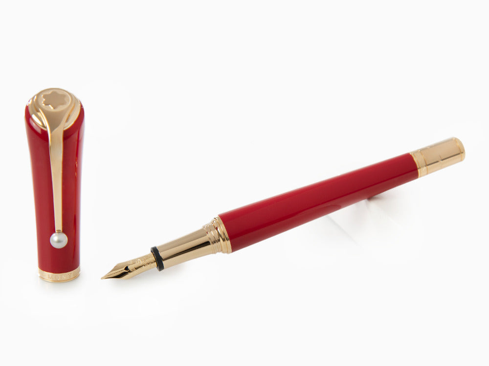 Pluma Montblanc Muses Edition Marilyn Monroe, Resina preciosa,132116