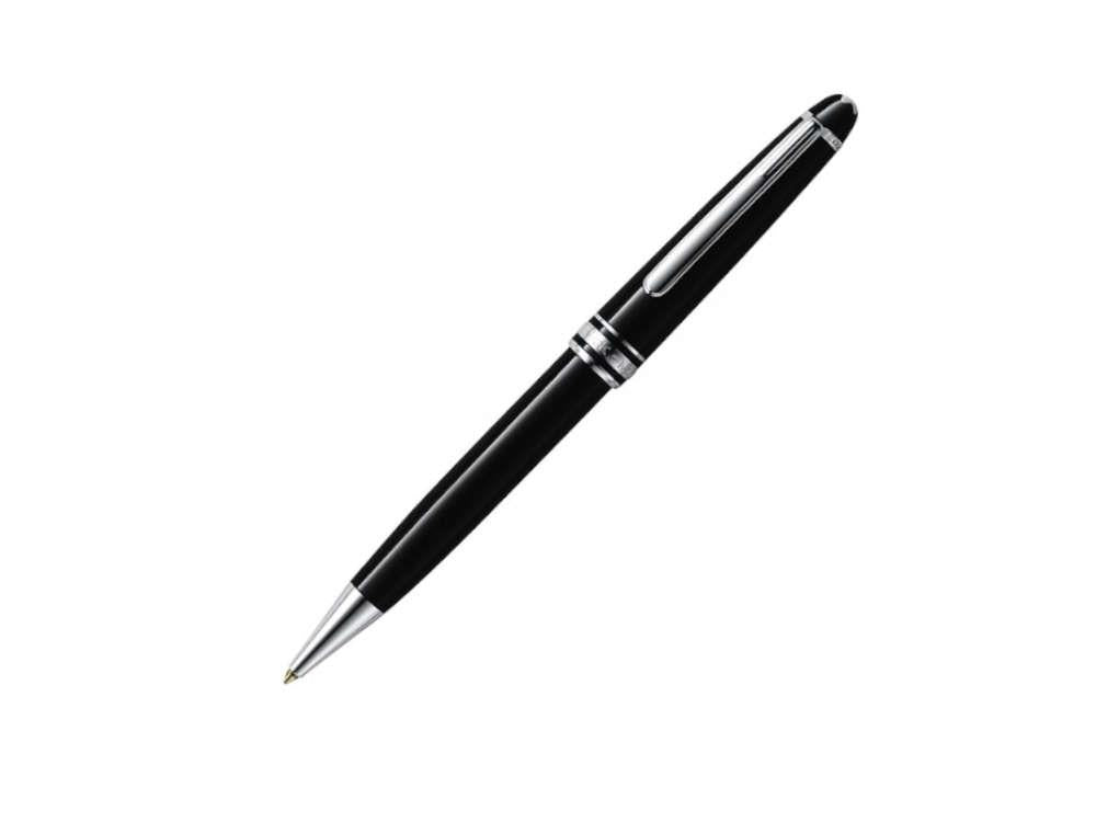 Bolígrafo Montblanc Meisterstück Classique, Adornos en platino, 132446